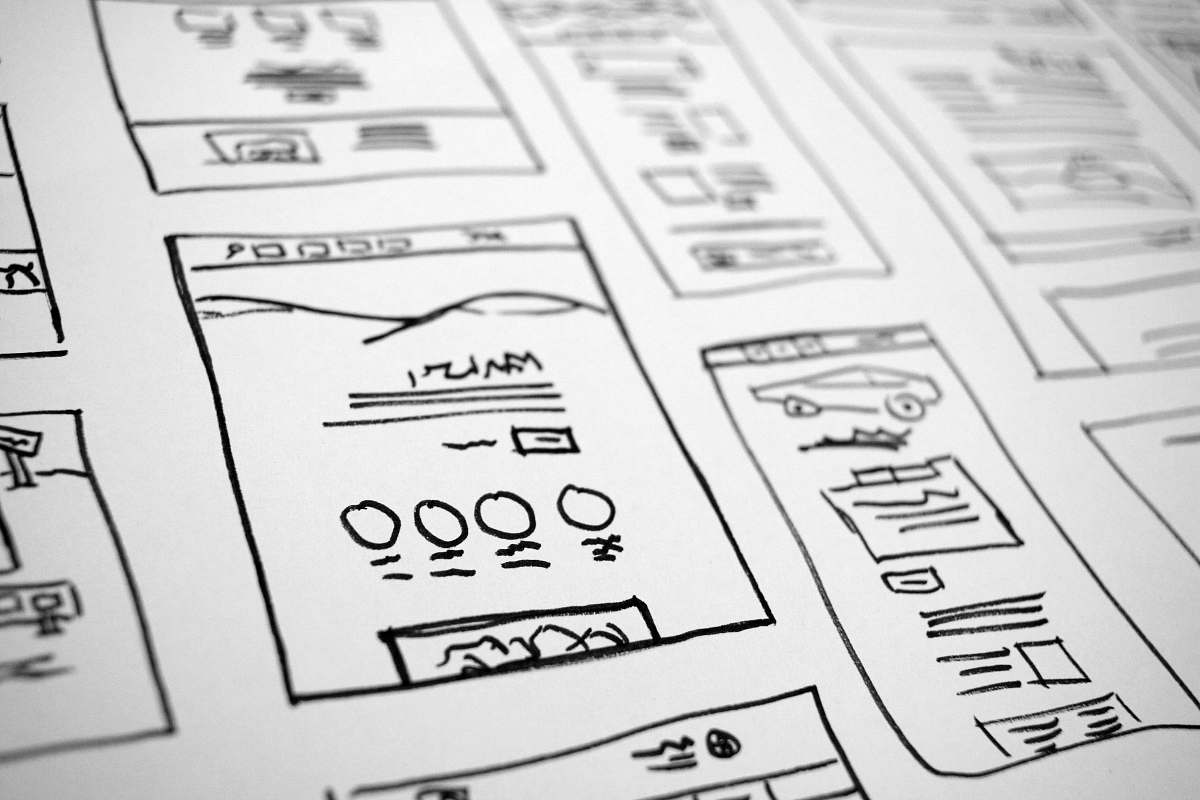 text smartphone screenshots illustration plan