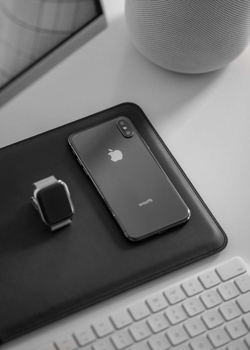 computer space gray iPhone X computer hardware