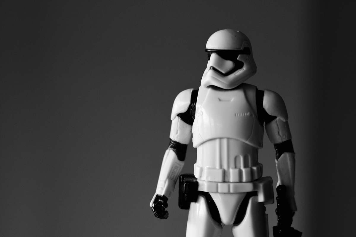 human Star Wars Stormtrooper action figure people