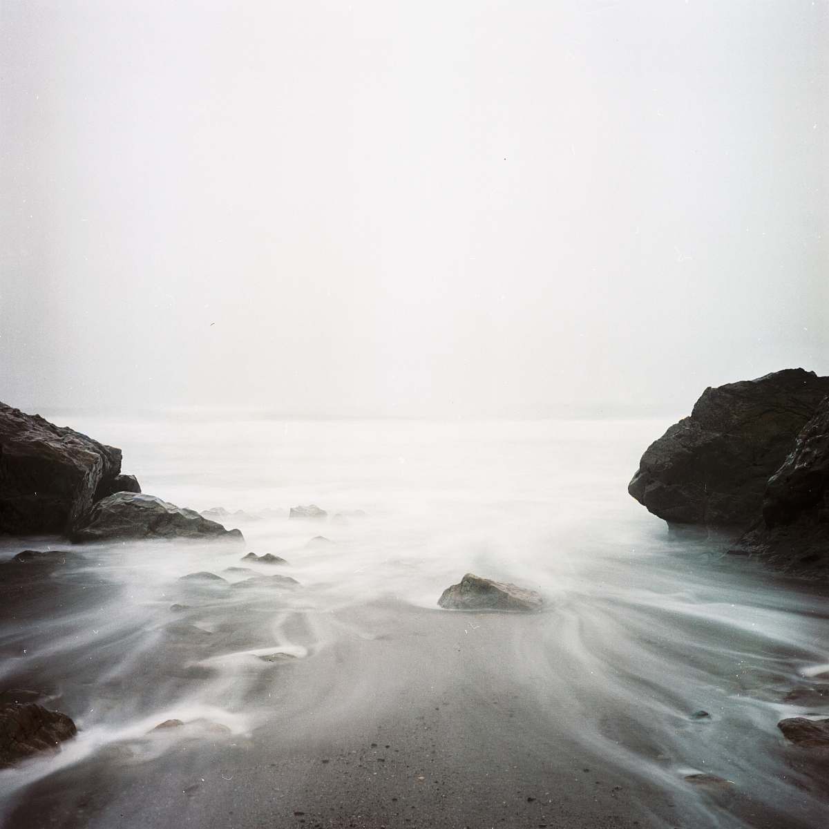 nature time-lapse photography of flowing body of water water