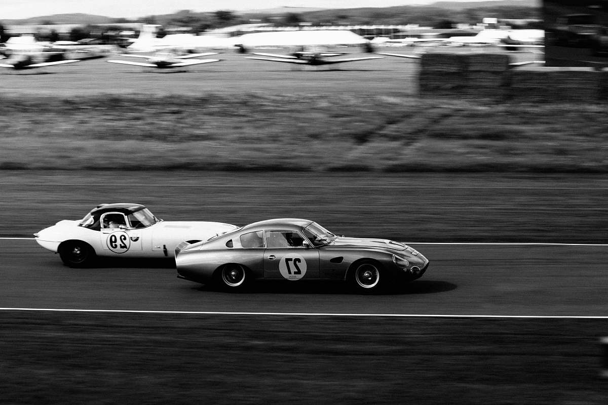 car two vintage race cars racing vehicle