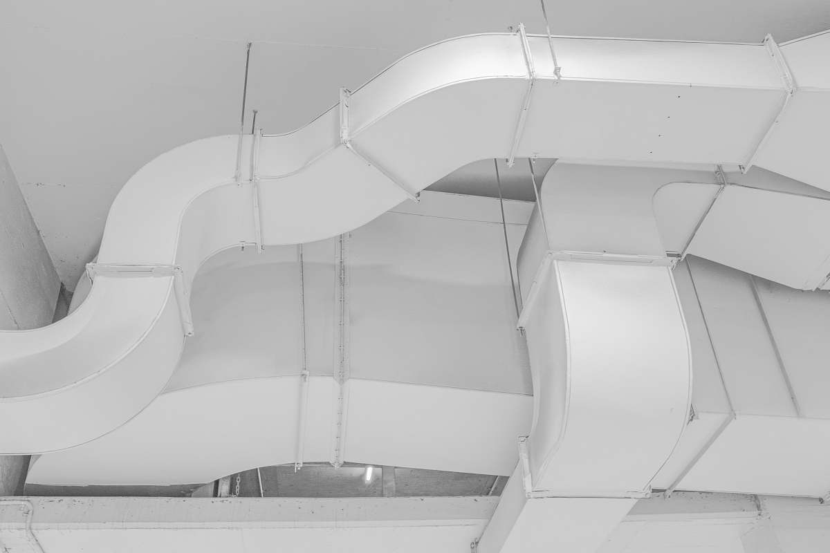 grey vent pipe handrail
