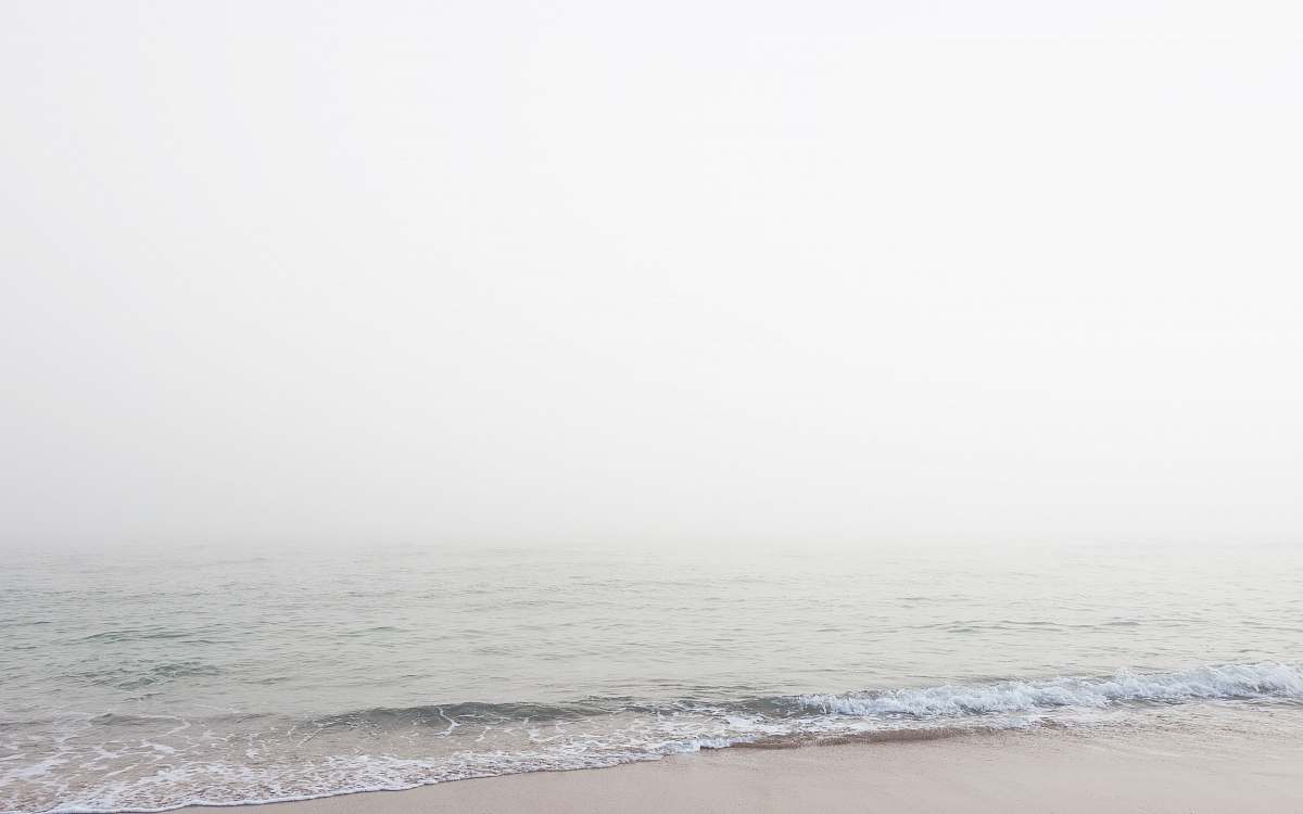 sea waves rushed to shore at daytime ocean