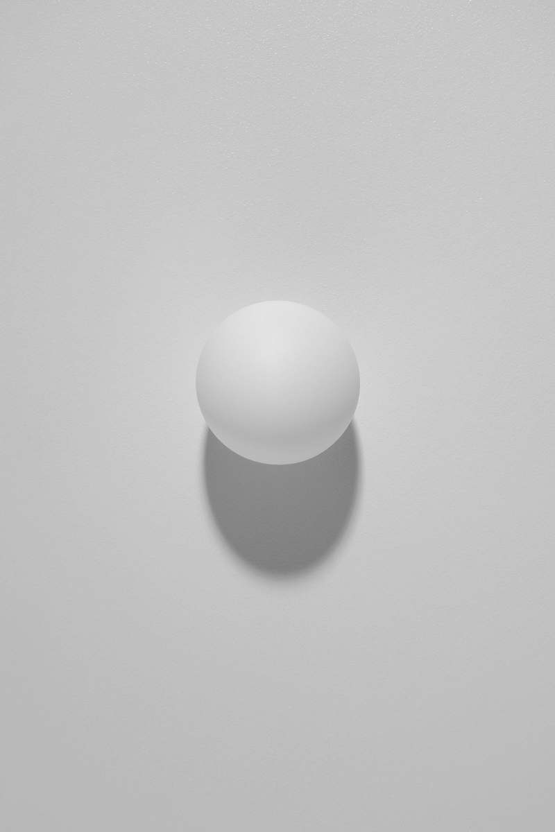 grey white ball sphere