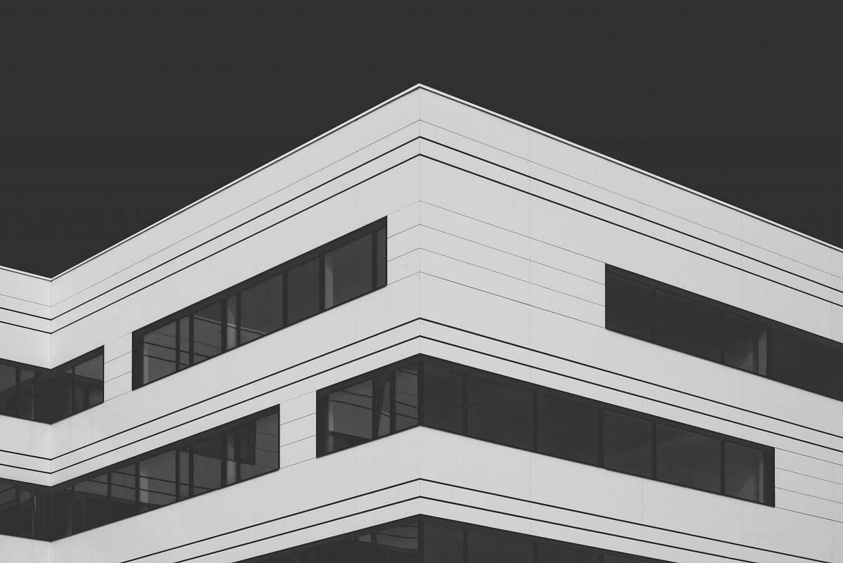 grey white building building