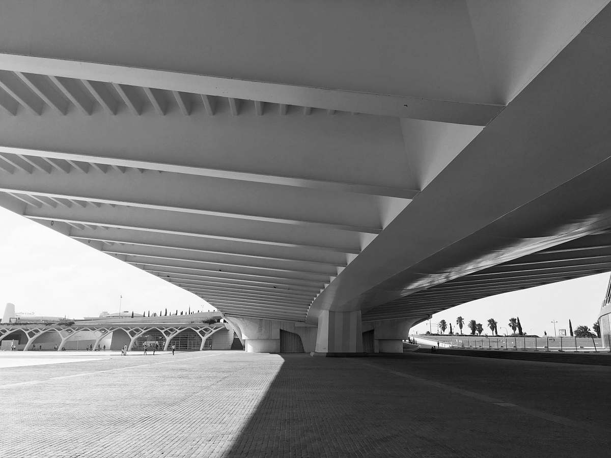 architecture white concrete bridge building