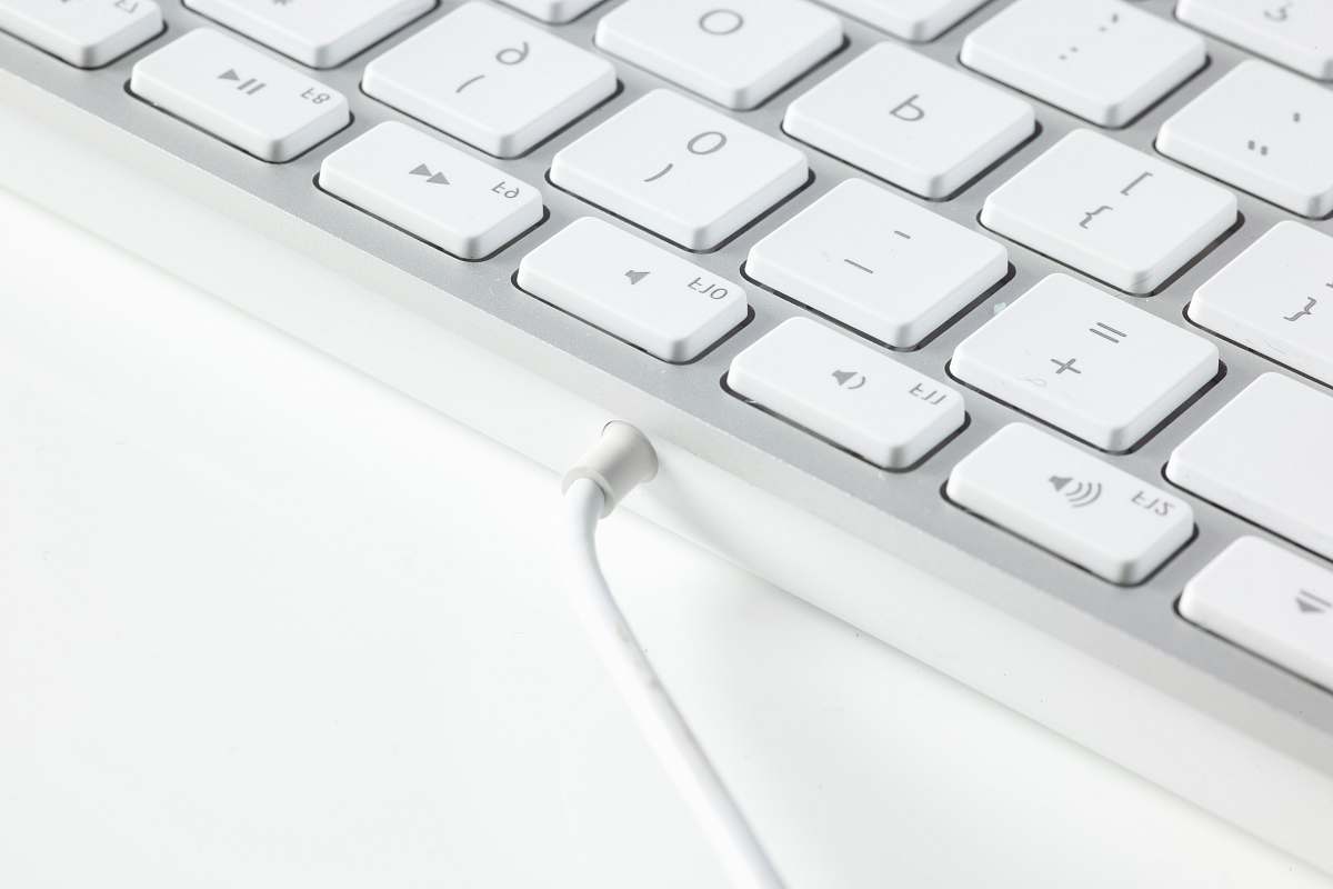 grey white keyboard keyboard