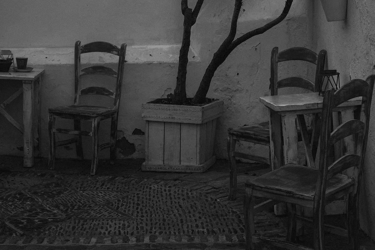 chair white pot furniture