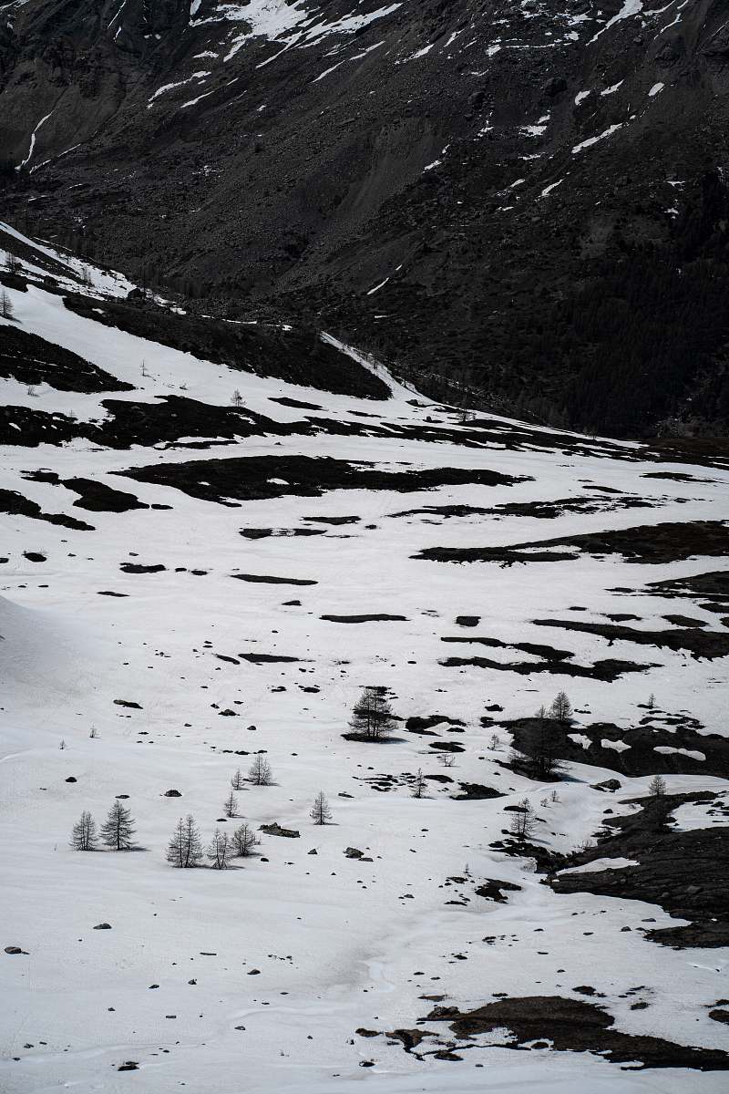 mountain white snow nature