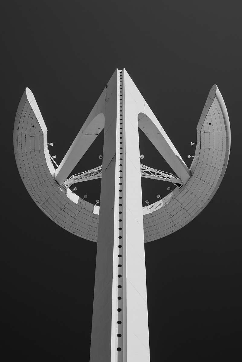 grey white tall building illustration architecture