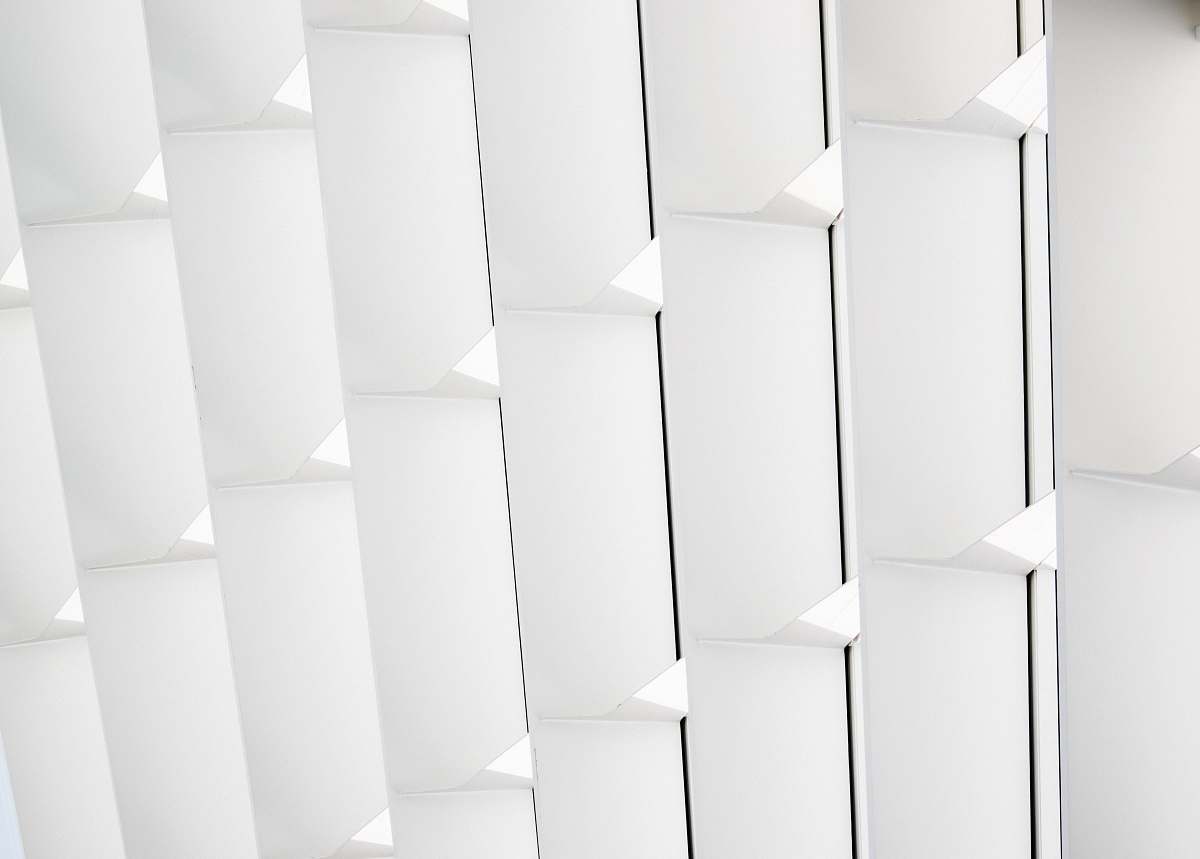 white white window blinds milwaukee art museum