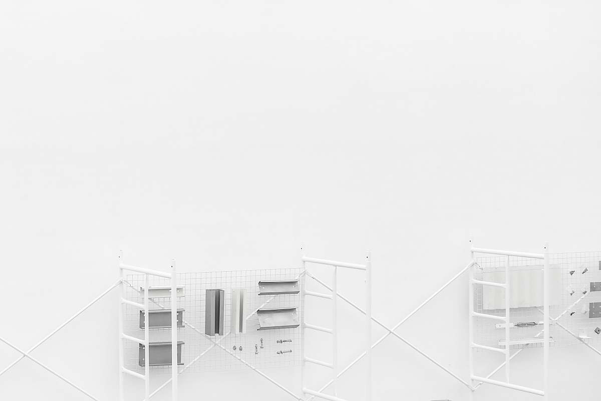 grey white wooden cabinet with mirror kaohsiung museum of fine arts
