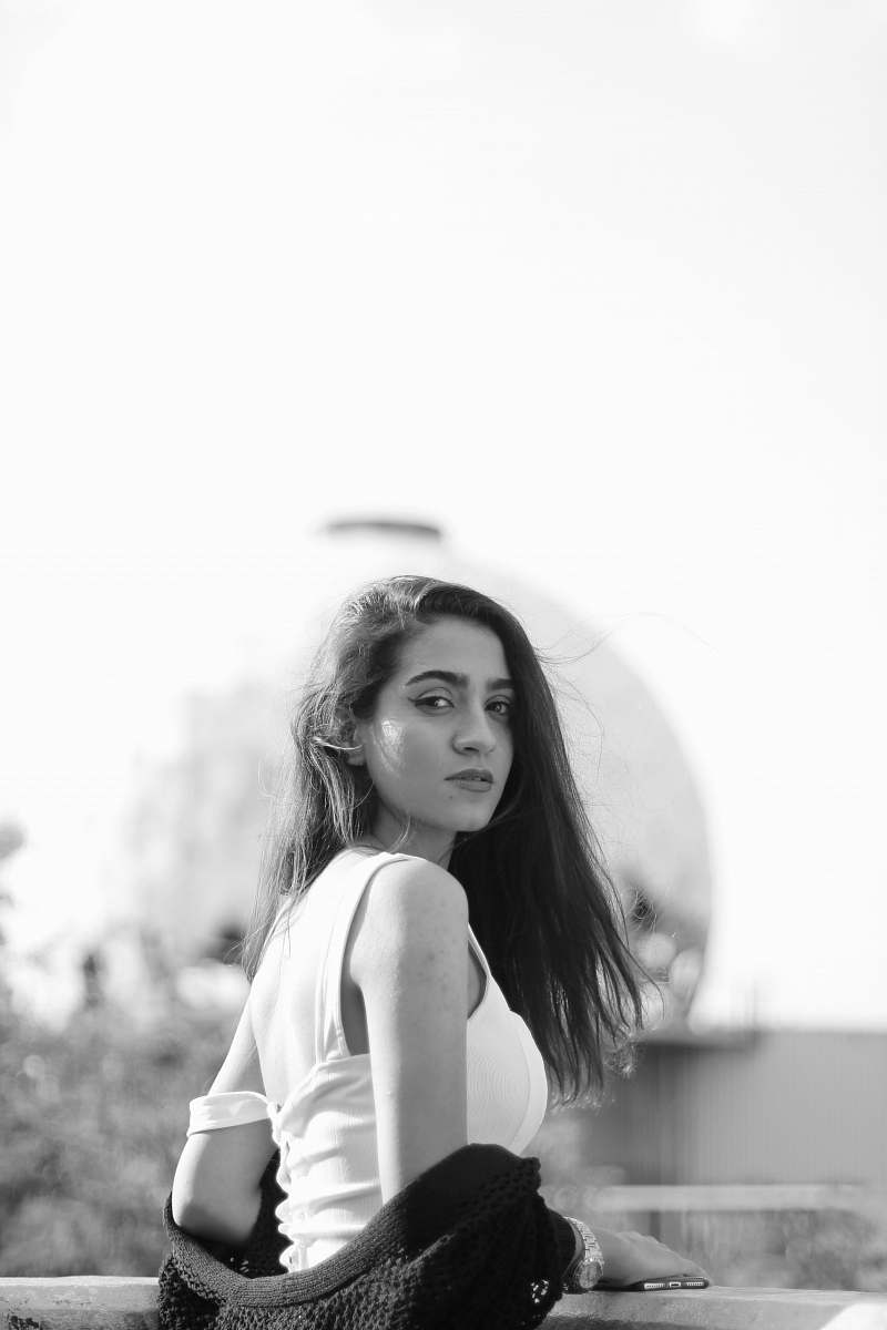 apparel woman in tank top clothing
