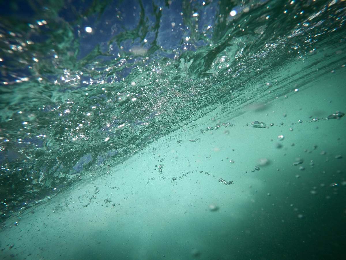 bubbles body of water water