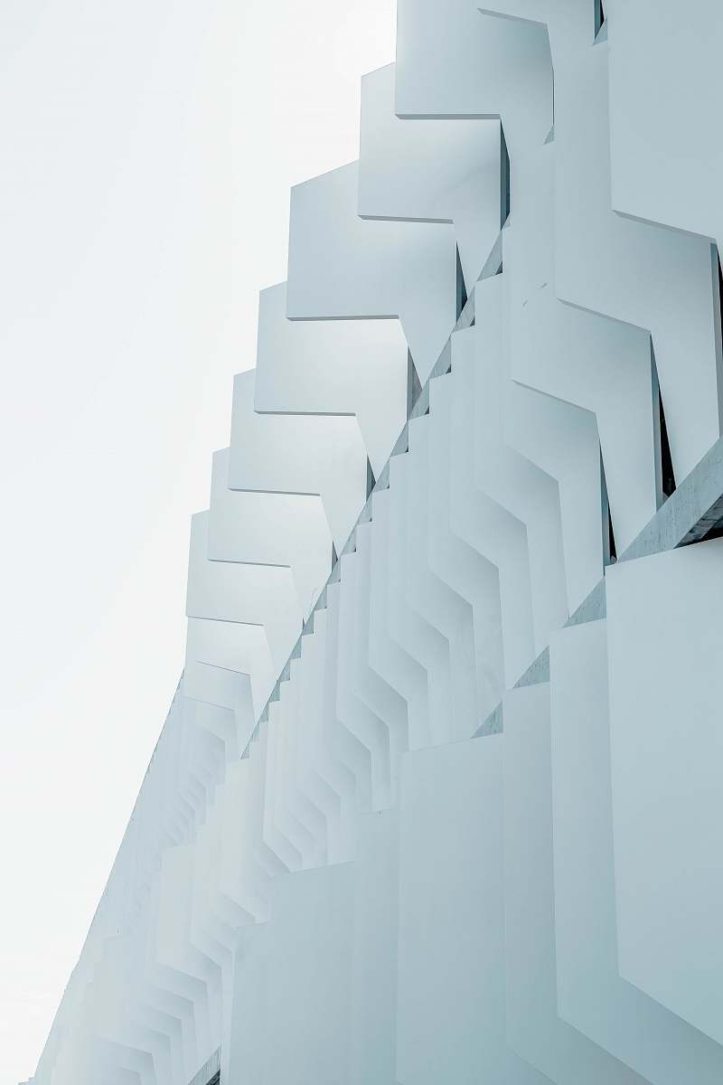 madrid white wooden board architecture