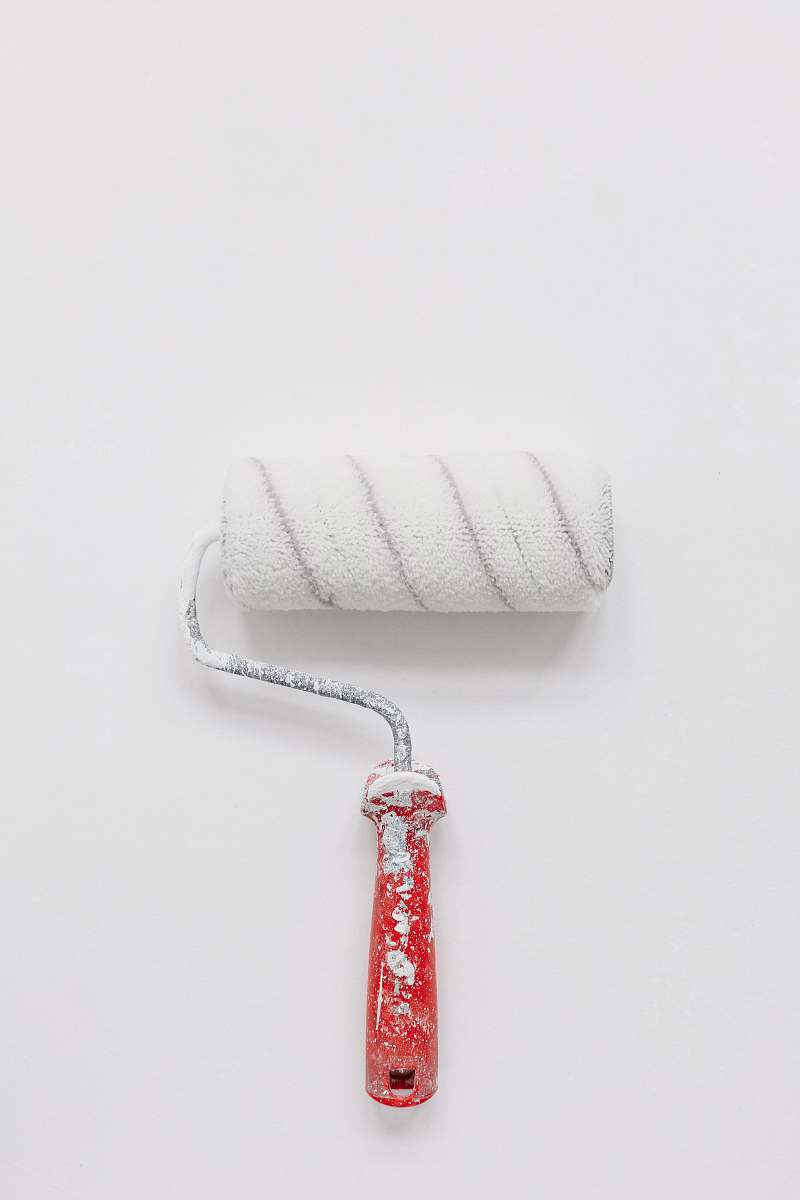 paint white paint roller paintbrush
