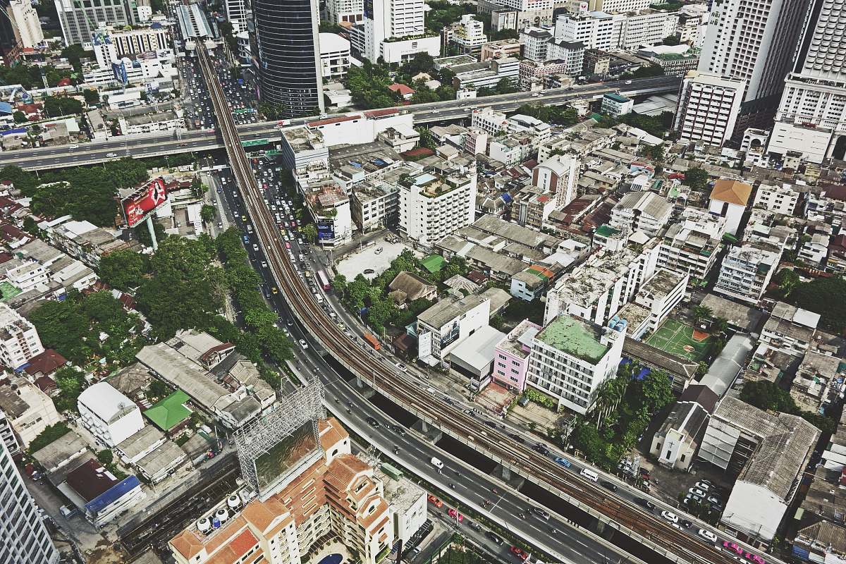 city aerial photography of city during daytime urban