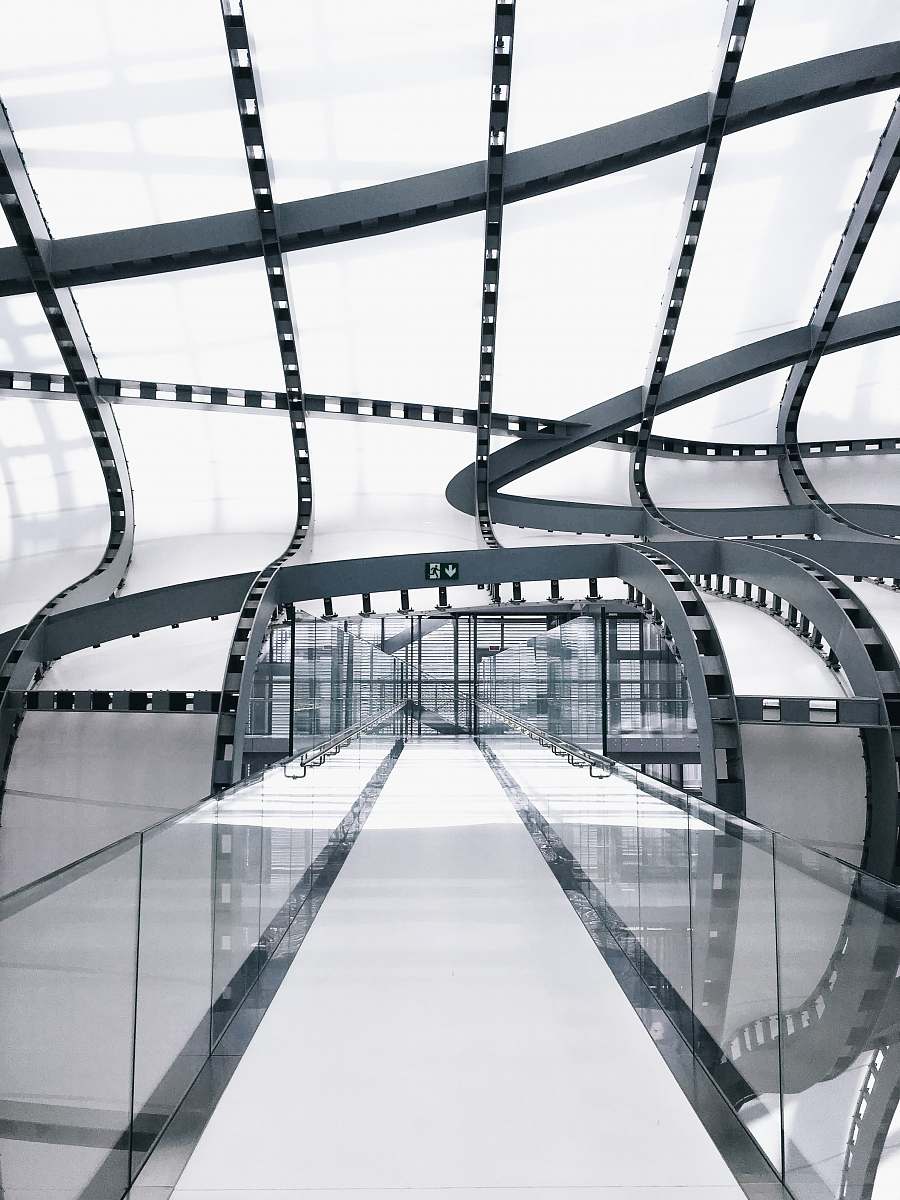 bridge architectural photography of building eur