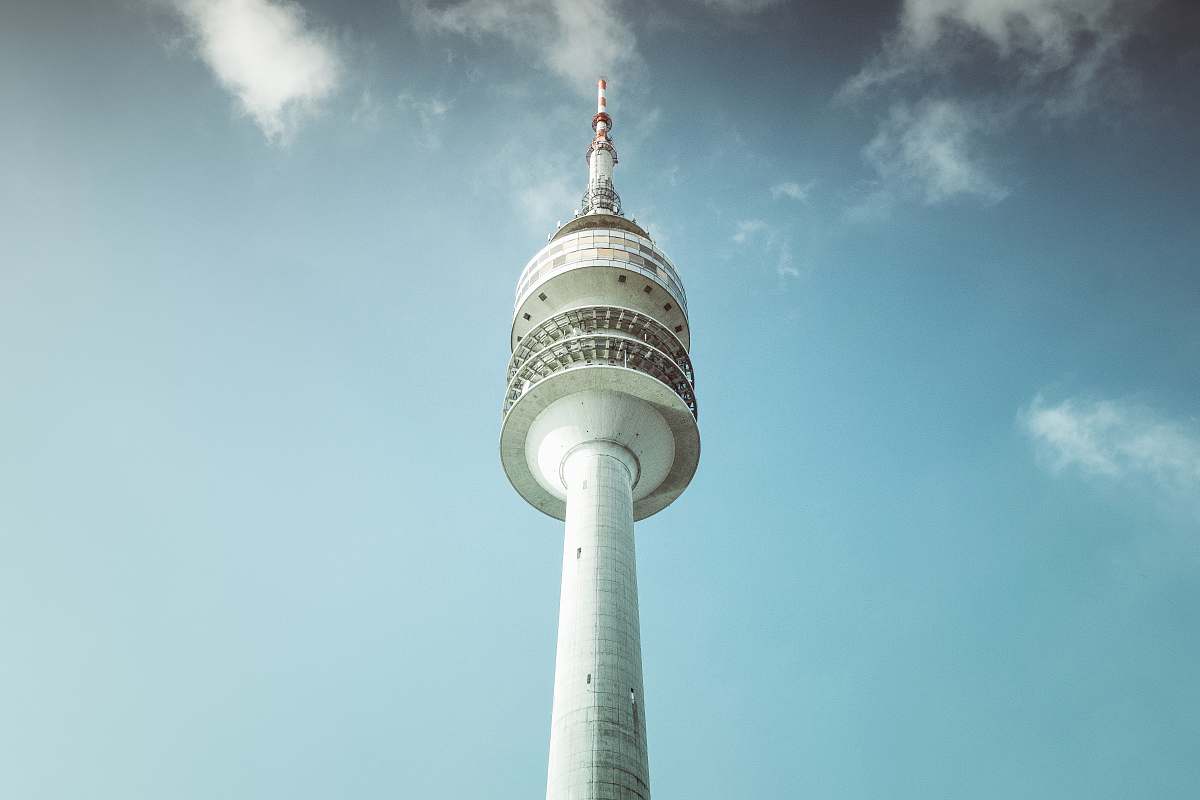 architecture landscape photography fo white concrete tower tower