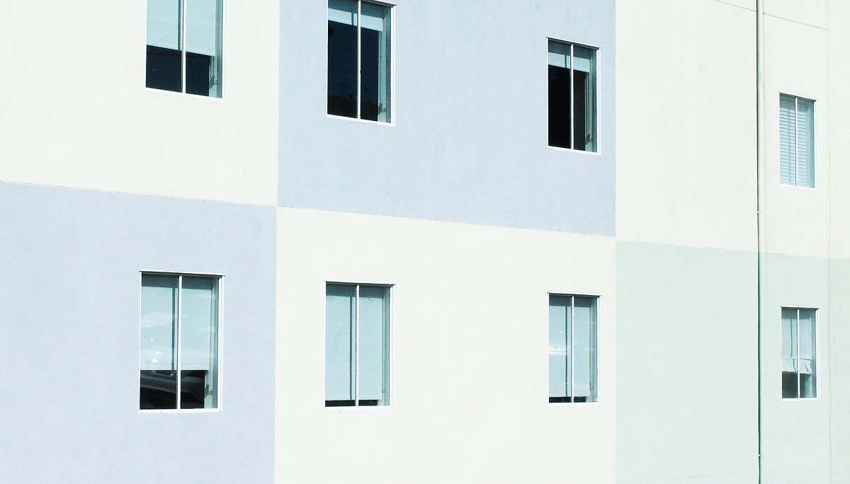 window white and gray concrete wall with windows windows