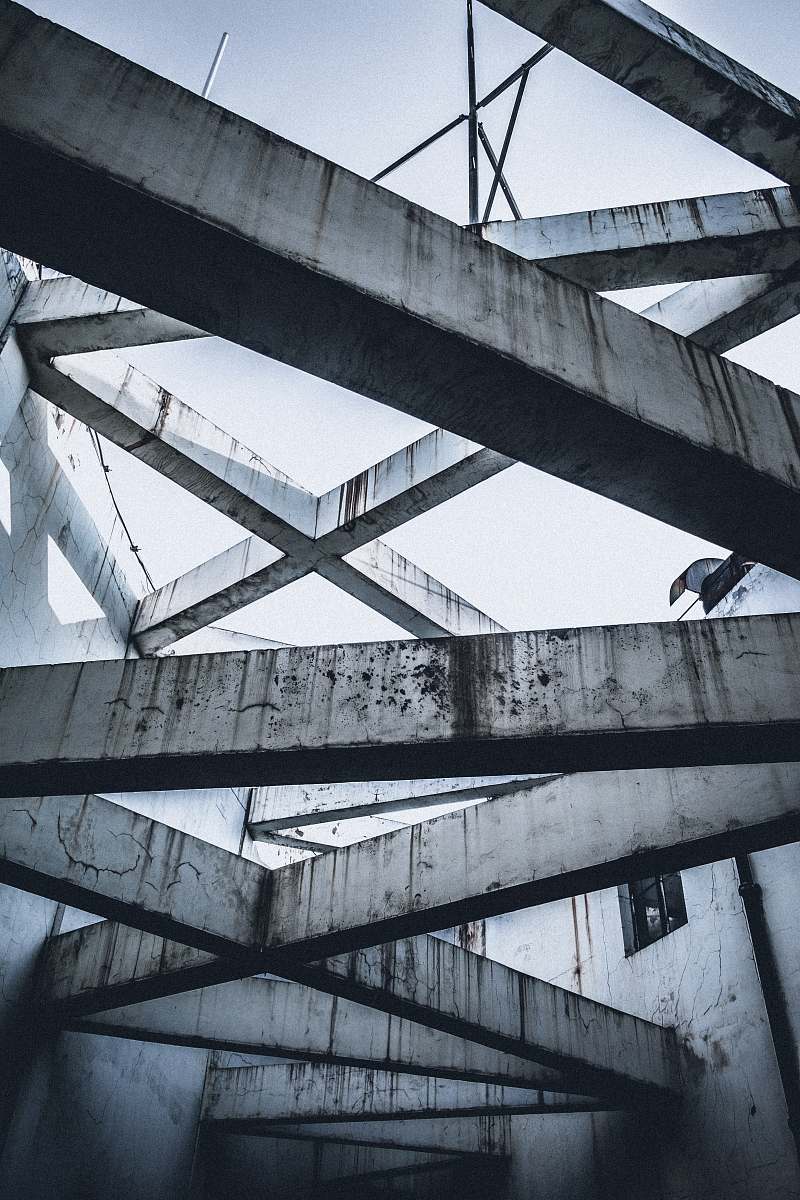 architecture white concrete structure shanghai