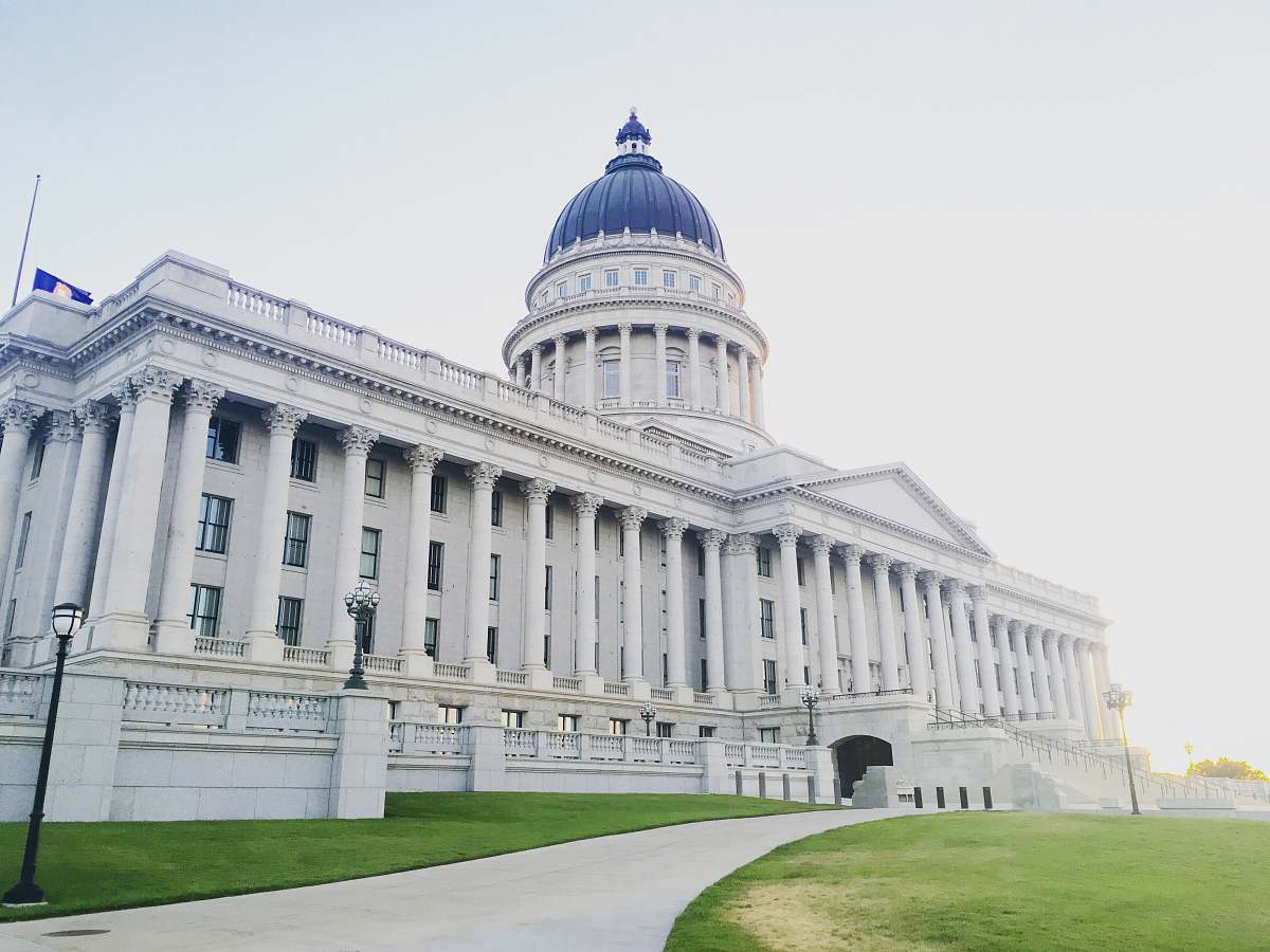architecture white mansion utah state capitol