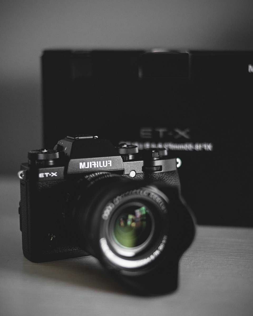 electronics black Fujifim X-T3 camera black