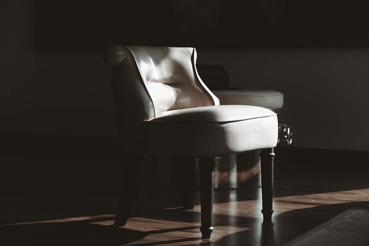 furniture white pub chair white