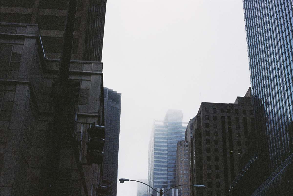 building low angle photography of building structures metropolis