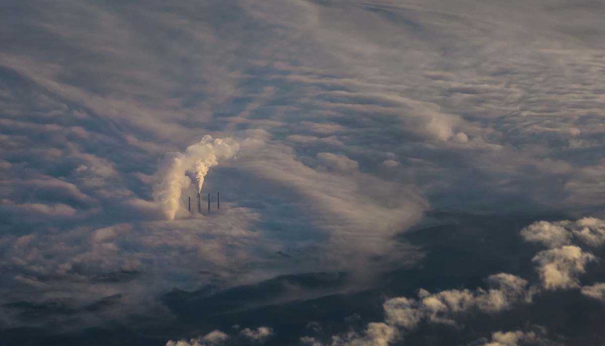 pollution sea of clouds weather