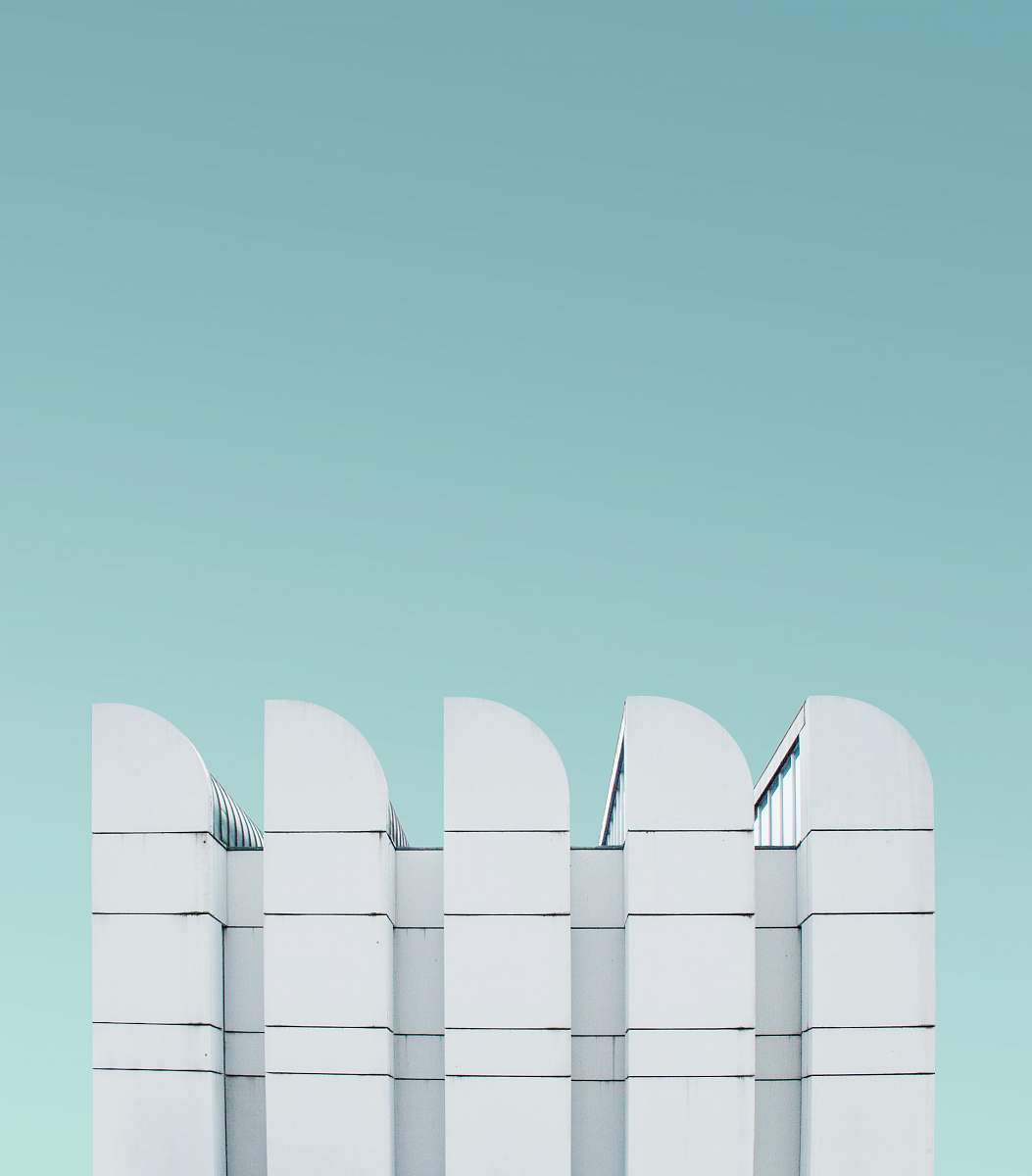 picket white concrete building berlin