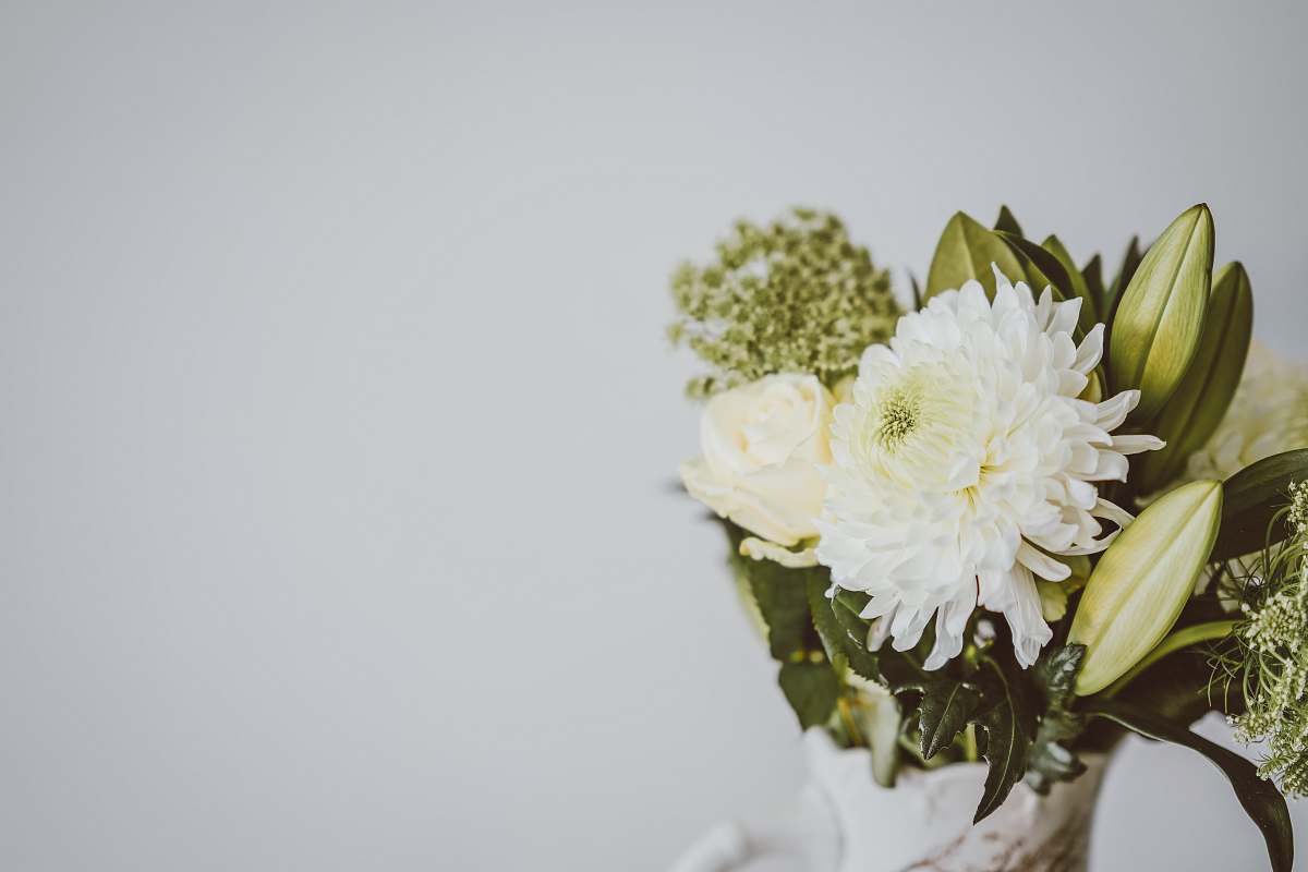 green white and yellow flower bouquet flower arrangement