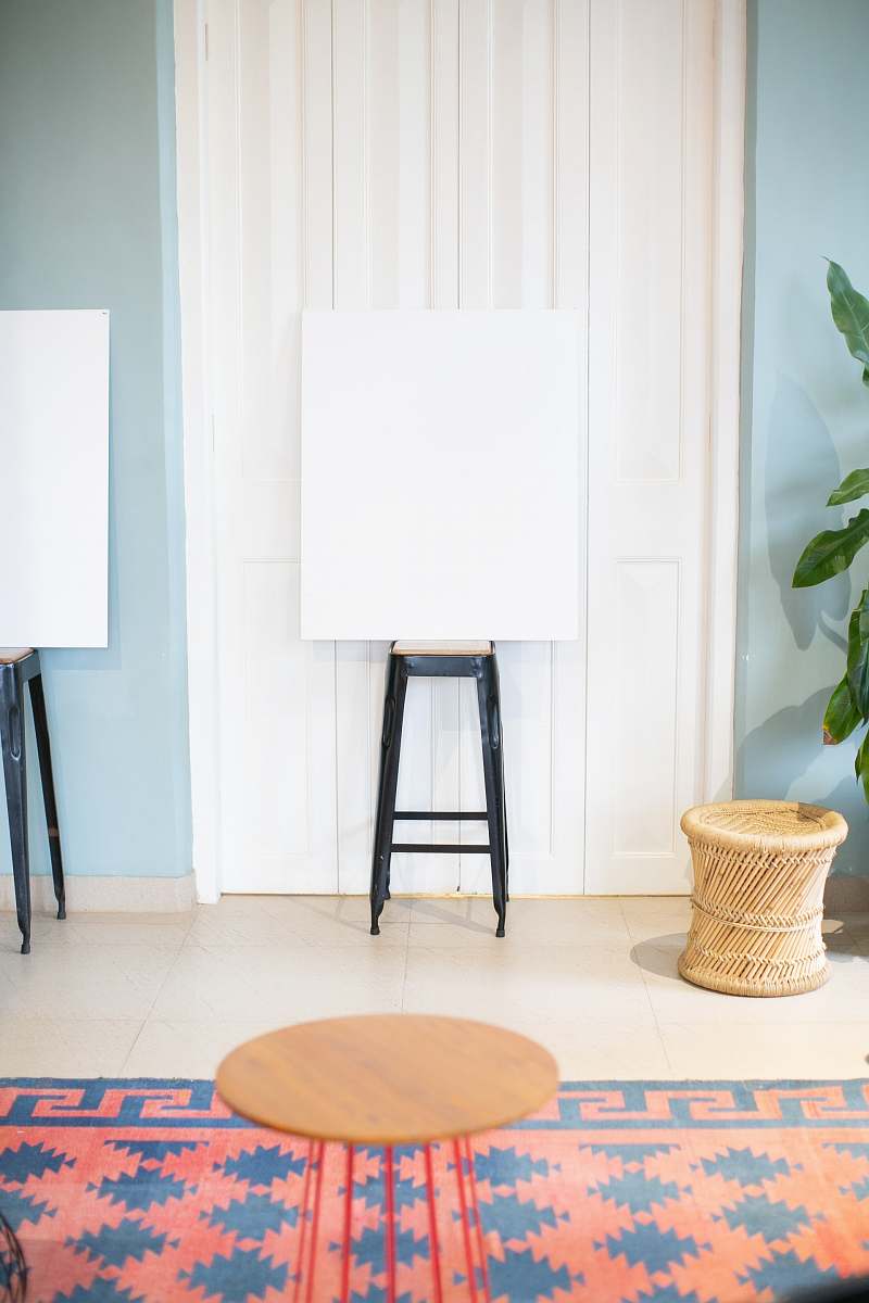 india white paint board home decor