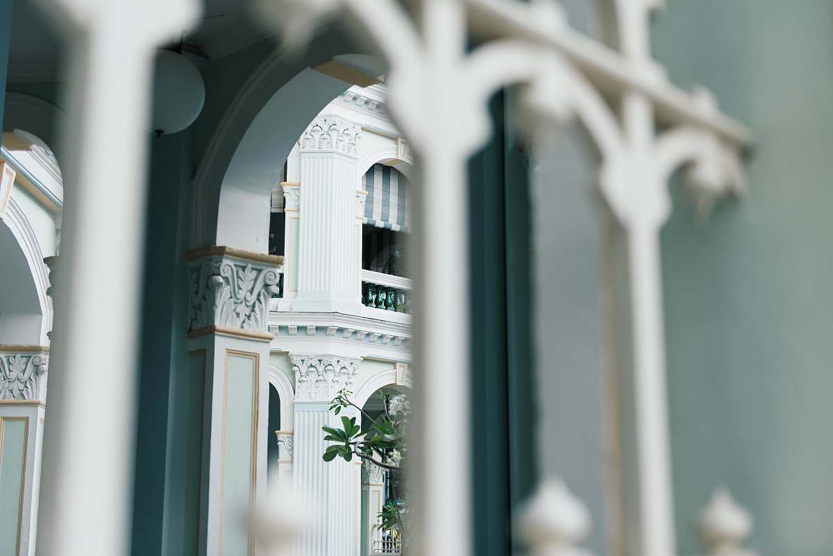 architecture foreground photography of white building building