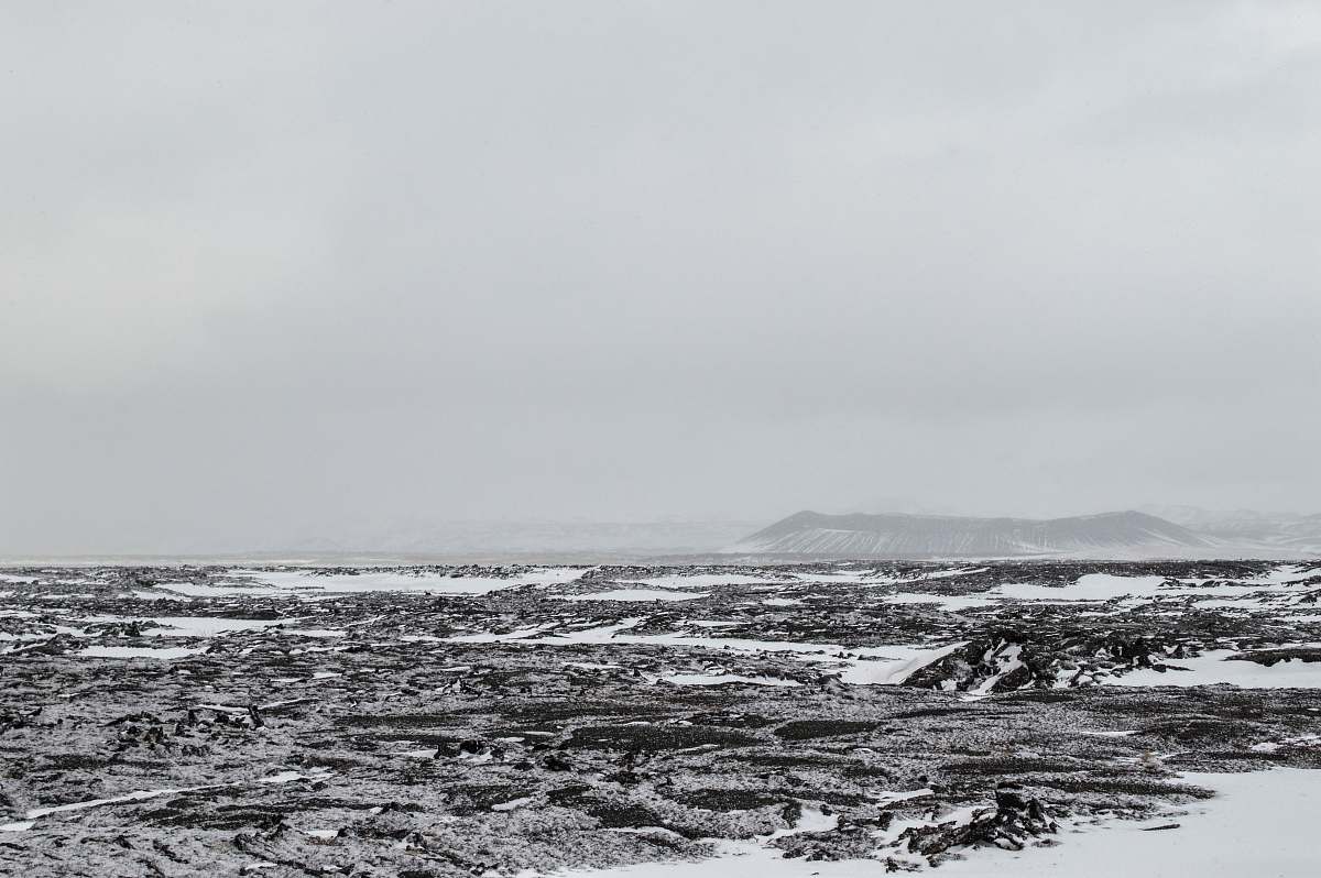 iceland grayscale photography of land landscape