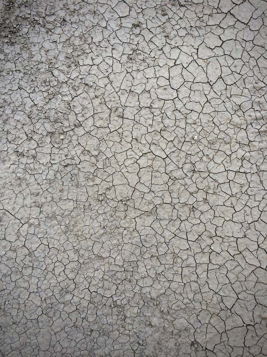 path high angle photo of dried soil pavement