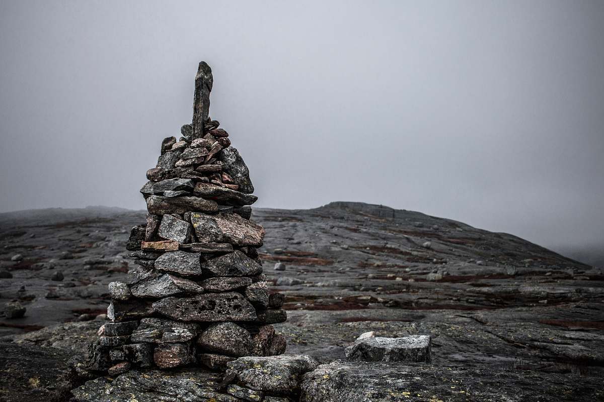 kjerag landscape photo of mountain norway