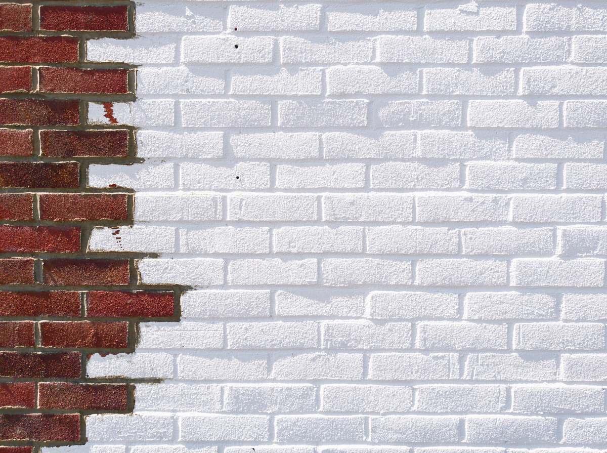 brick white and brown brick wall background