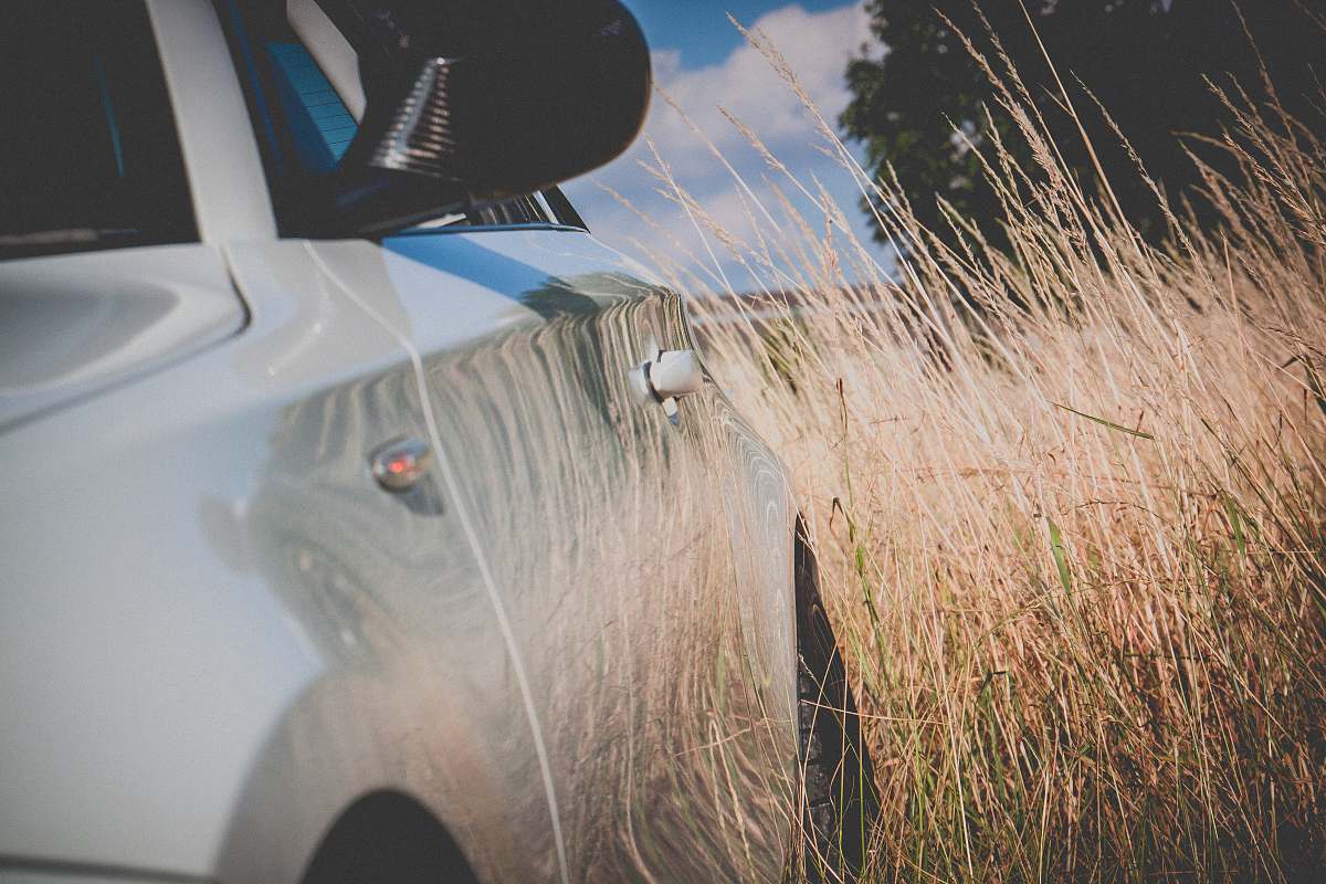 grass white vehicle beside brown grass at daytime ypres