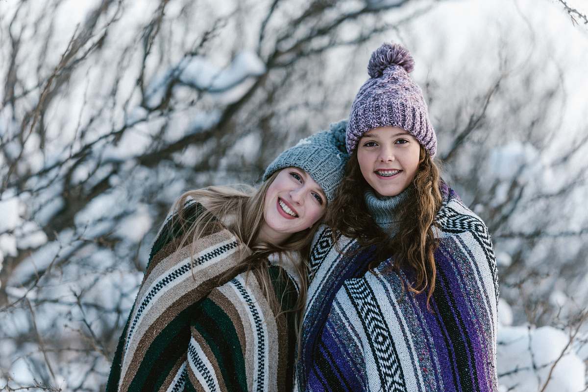 person two person wearing beanie during daytime people