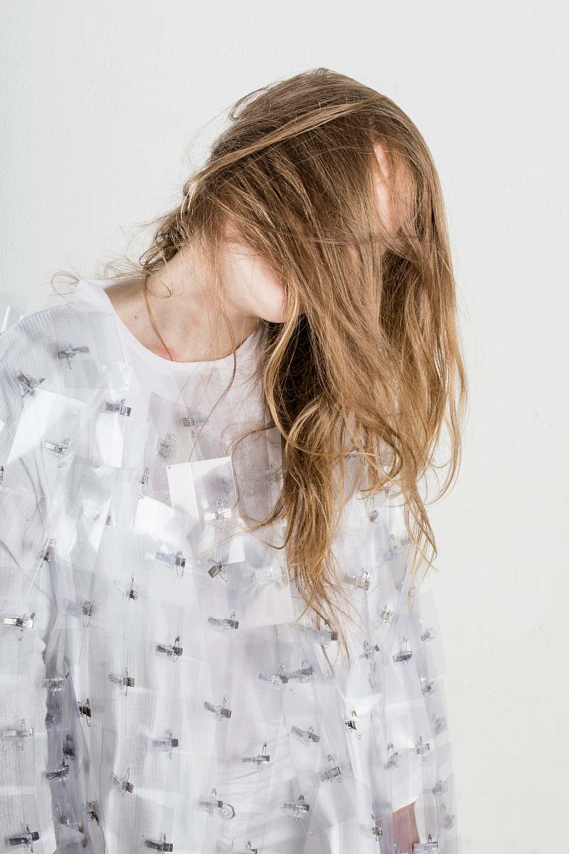 people woman in white and gray night dress person