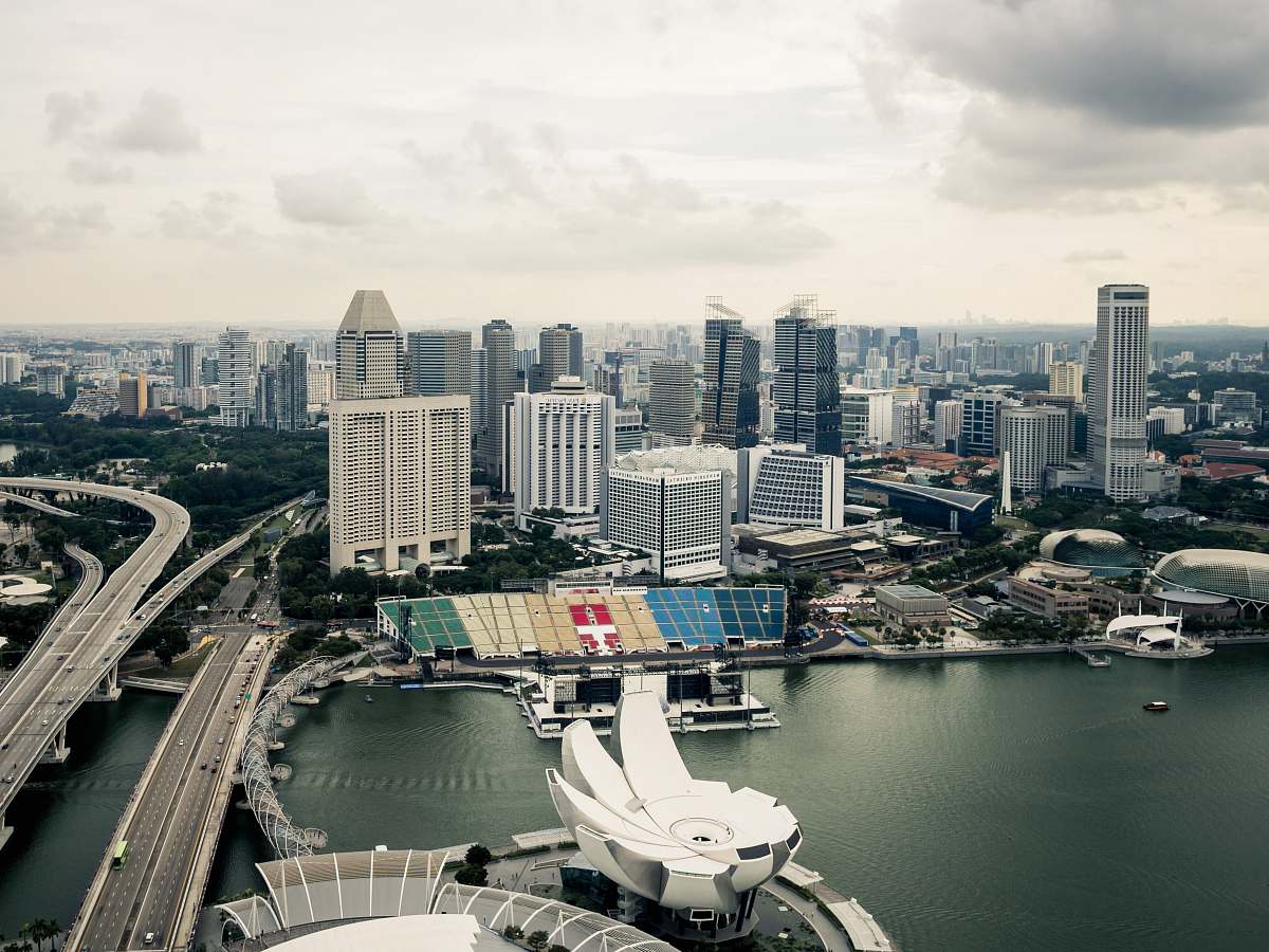building photo of high-rise buildings city