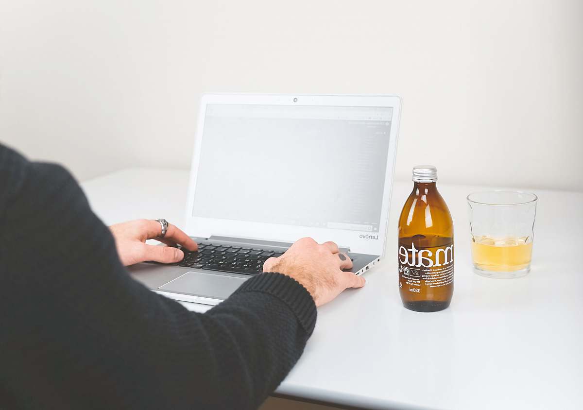 computer person using gray laptop united kingdom