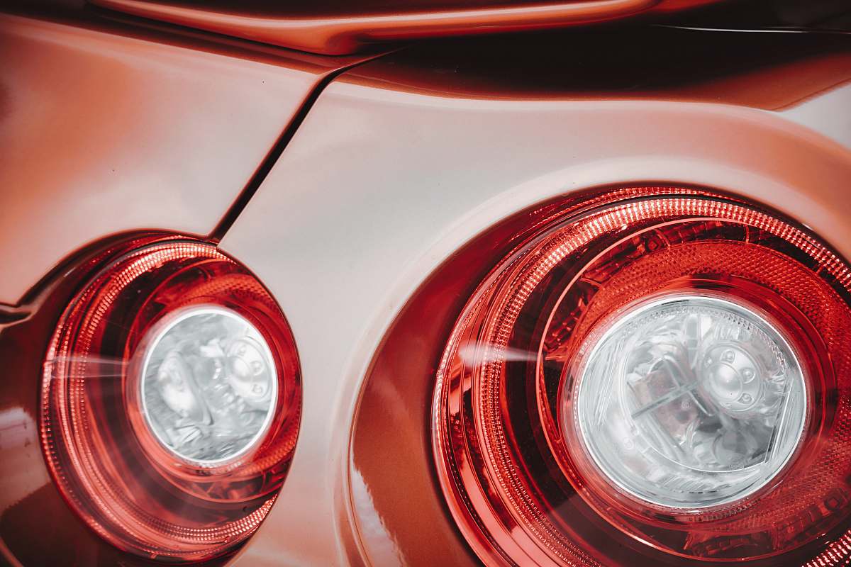 headlight vehicle taillight car