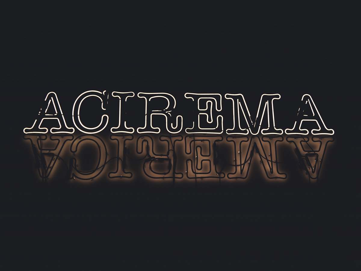 trademark black background with America text overlay oslo