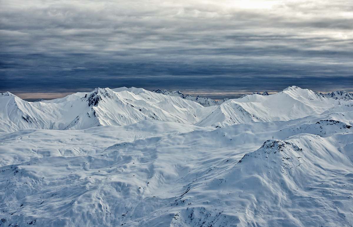 mountain bird's-eye view photography of snow mountain snow