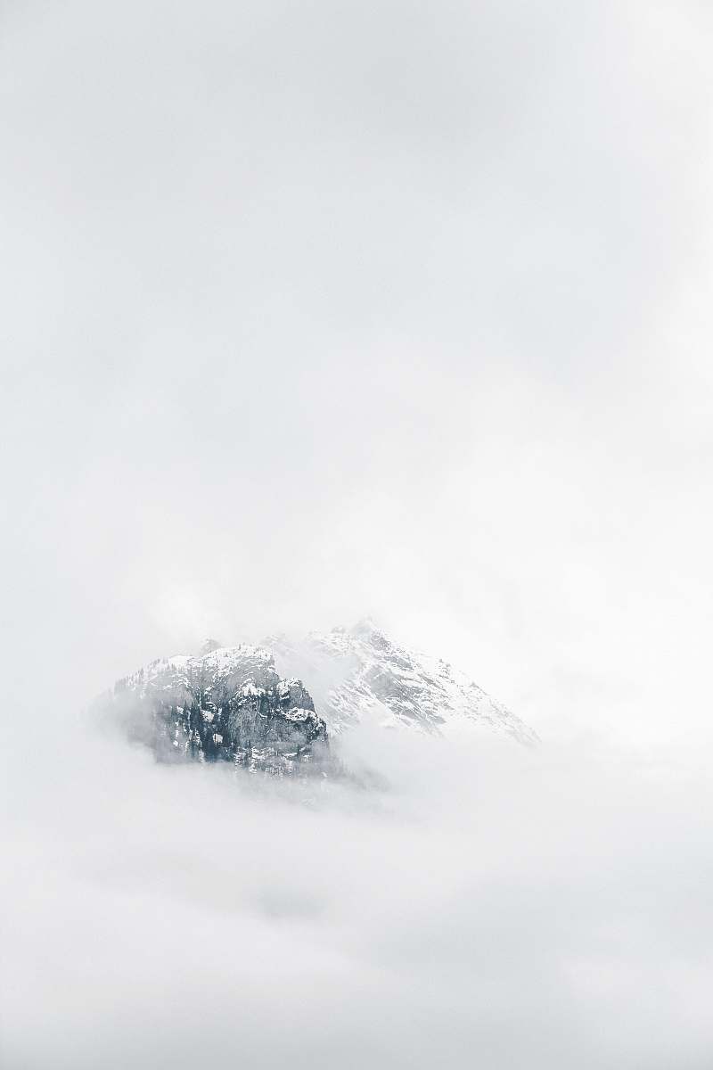 outdoors icy mountain scenery mountain