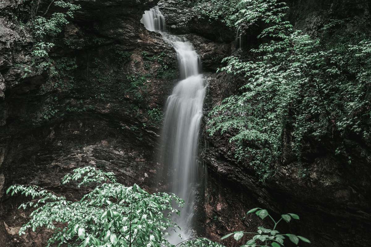 outdoors waterfalls water