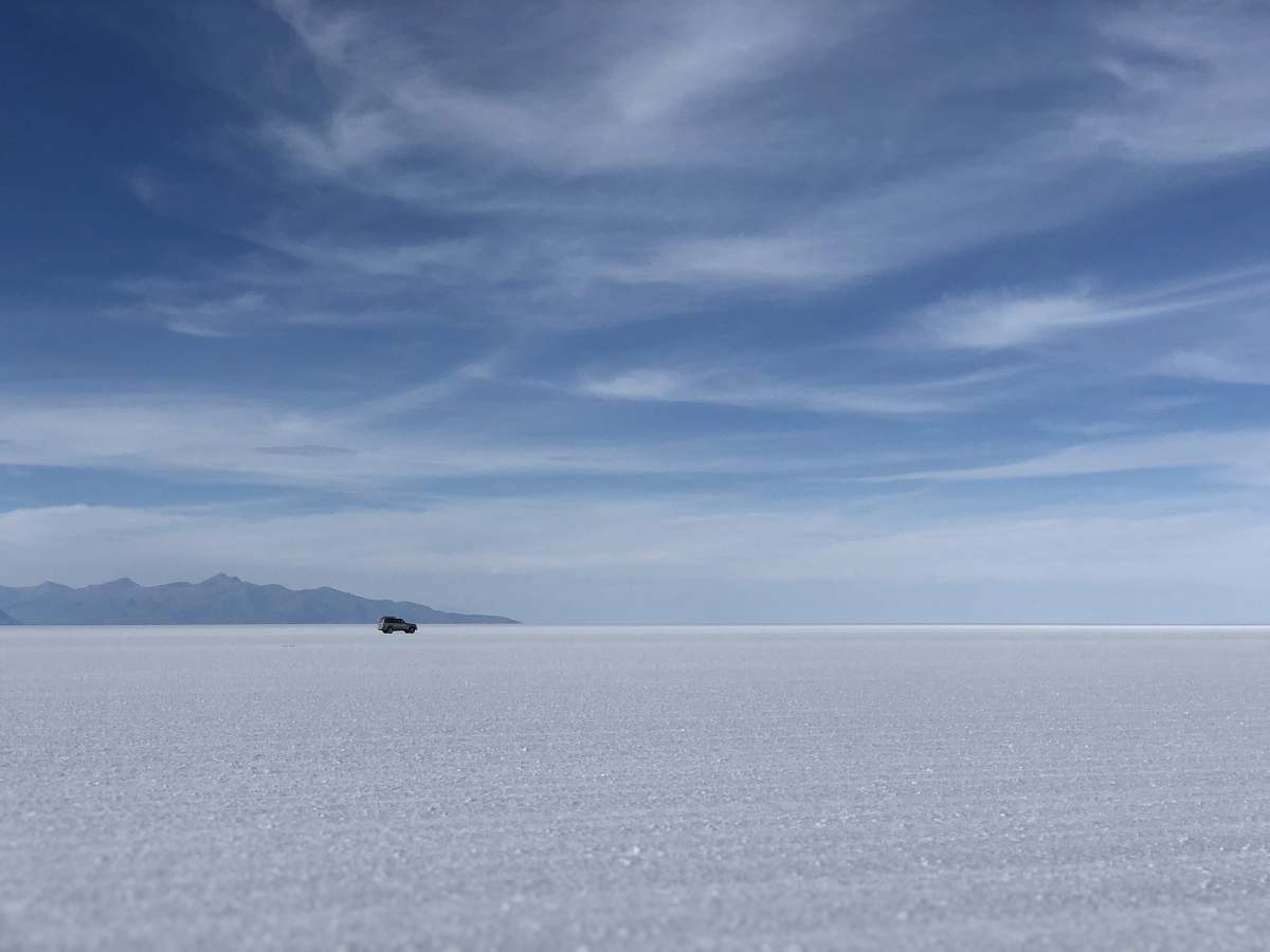 outdoors white field during daytime landscape