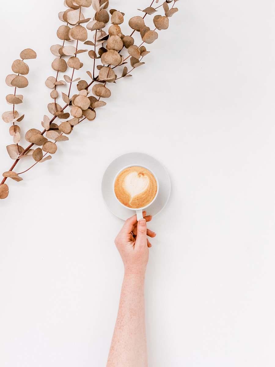 egg flat lay photo of coffee food